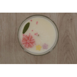 Duftkerze Blumenseife (groß)
