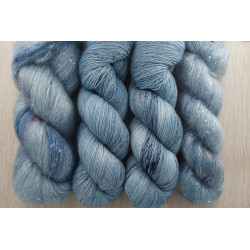 Set Herzblattschal Möwen...