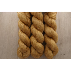 (Farbe: Gold) Merino /Seide...