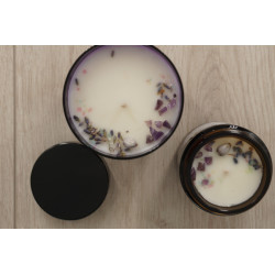 Duftkerze Lavendelmilch (groß)