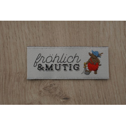 Webetikett "Fröhlich und...