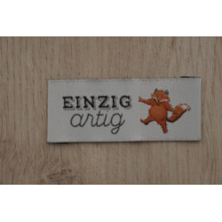 Webetikett "Einzigartig"...