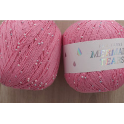 Mermaid-Perlenwolle rosa